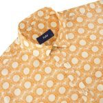 best yellow geometric shirt